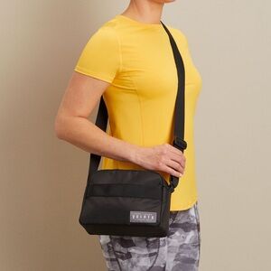 Duluth Black Nylon Crossbody Bag
